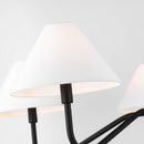 Visual Comfort Studio - DJC1205MBK - Five Light Chandelier - Eldon - Midnight Black