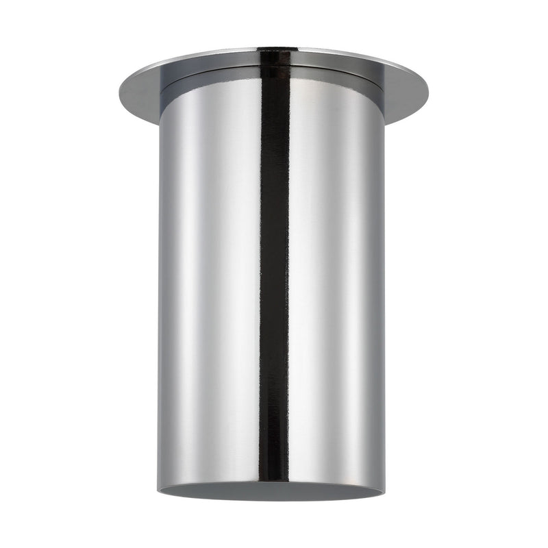 One Light Flush Mount<br /><span style="color:#4AB0CE;">Entrega: 4-10 dias en USA</span><br /><span style="color:#4AB0CE;font-size:60%;">PREGUNTE POR ENTREGA EN PANAMA</span><br />Collection: Archer<br />Finish: Chrome