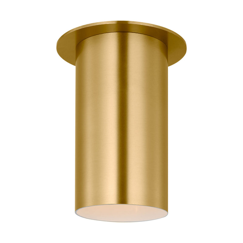 One Light Flush Mount<br /><span style="color:#4AB0CE;">Entrega: 4-5 semanas en USA</span><br /><span style="color:#4AB0CE;font-size:60%;">PREGUNTE POR ENTREGA EN PANAMA</span><br />Collection: Archer<br />Finish: Satin Brass