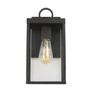 One Light Wall Lantern<br /><span style="color:#4AB0CE;">Entrega: 2-3 semanas en USA</span><br /><span style="color:#4AB0CE;font-size:60%;">PREGUNTE POR ENTREGA EN PANAMA</span><br />Collection: Howell<br />Finish: Textured Black