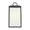 One Light Wall Lantern<br /><span style="color:#4AB0CE;">Entrega: 4-10 dias en USA</span><br /><span style="color:#4AB0CE;font-size:60%;">PREGUNTE POR ENTREGA EN PANAMA</span><br />Collection: Howell<br />Finish: Textured Black