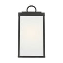 One Light Wall Lantern<br /><span style="color:#4AB0CE;">Entrega: 4-10 dias en USA</span><br /><span style="color:#4AB0CE;font-size:60%;">PREGUNTE POR ENTREGA EN PANAMA</span><br />Collection: Howell<br />Finish: Textured Black