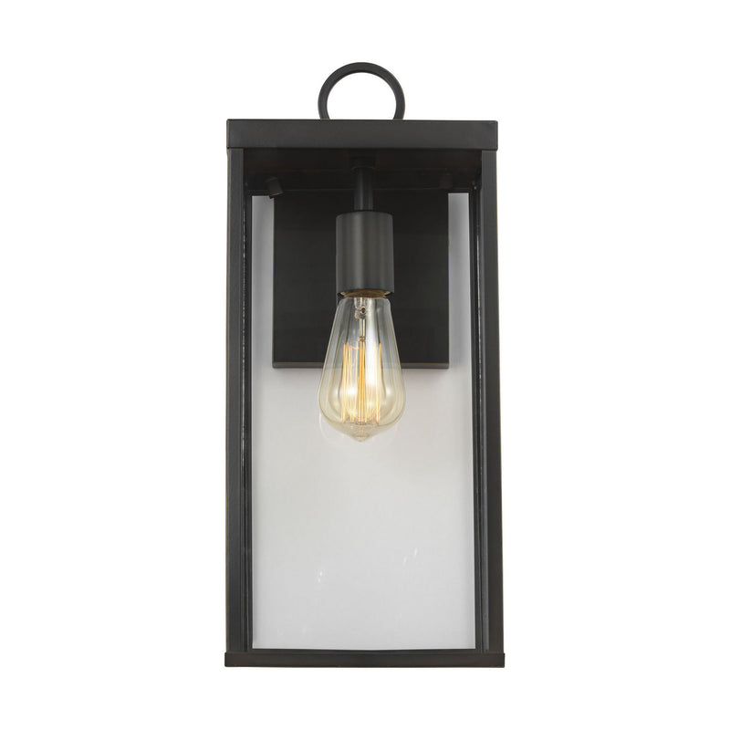 One Light Wall Lantern<br /><span style="color:#4AB0CE;">Entrega: 4-10 dias en USA</span><br /><span style="color:#4AB0CE;font-size:60%;">PREGUNTE POR ENTREGA EN PANAMA</span><br />Collection: Howell<br />Finish: Antique Bronze