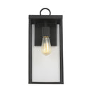 One Light Wall Lantern<br /><span style="color:#4AB0CE;">Entrega: 4-10 dias en USA</span><br /><span style="color:#4AB0CE;font-size:60%;">PREGUNTE POR ENTREGA EN PANAMA</span><br />Collection: Howell<br />Finish: Textured Black