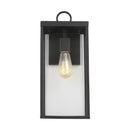 One Light Wall Lantern<br /><span style="color:#4AB0CE;">Entrega: 4-10 dias en USA</span><br /><span style="color:#4AB0CE;font-size:60%;">PREGUNTE POR ENTREGA EN PANAMA</span><br />Collection: Howell<br />Finish: Textured Black