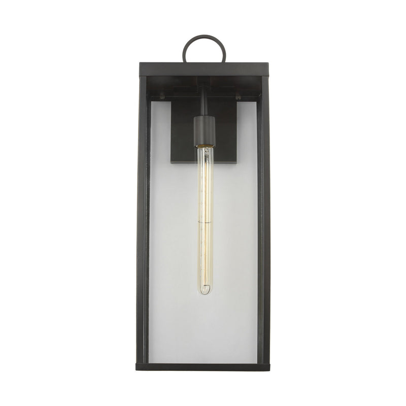 One Light Wall Lantern<br /><span style="color:#4AB0CE;">Entrega: 4-10 dias en USA</span><br /><span style="color:#4AB0CE;font-size:60%;">PREGUNTE POR ENTREGA EN PANAMA</span><br />Collection: Howell<br />Finish: Antique Bronze