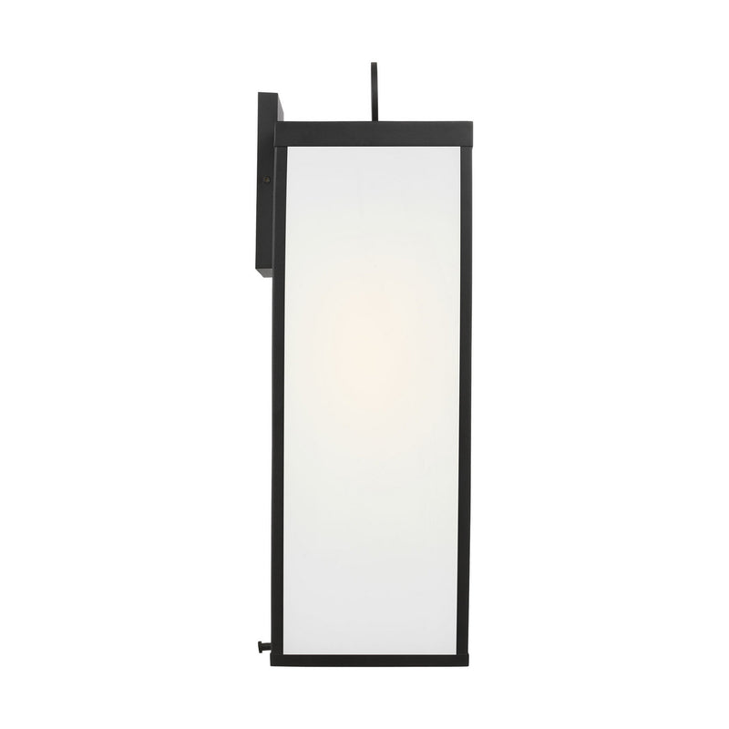 One Light Wall Lantern<br /><span style="color:#4AB0CE;">Entrega: 4-10 dias en USA</span><br /><span style="color:#4AB0CE;font-size:60%;">PREGUNTE POR ENTREGA EN PANAMA</span><br />Collection: Howell<br />Finish: Textured Black