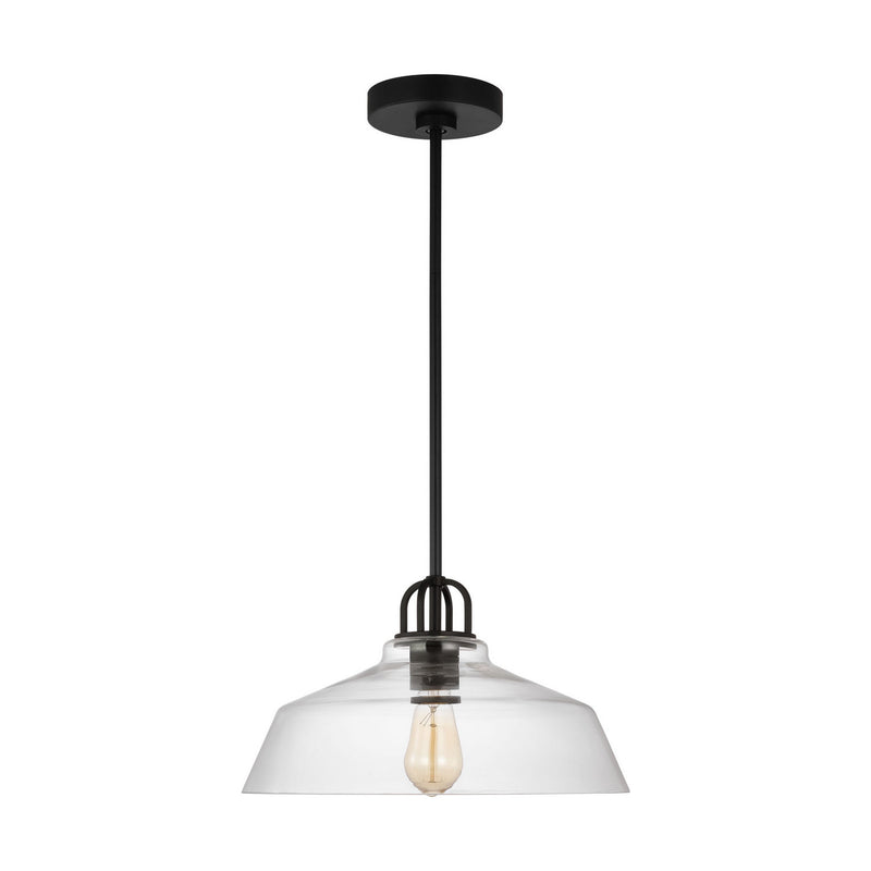 One Light Pendant<br /><span style="color:#4AB0CE;">Entrega: 4-10 dias en USA</span><br /><span style="color:#4AB0CE;font-size:60%;">PREGUNTE POR ENTREGA EN PANAMA</span><br />Collection: Payton<br />Finish: Midnight Black