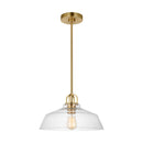 One Light Pendant<br /><span style="color:#4AB0CE;">Entrega: 10-11 semanas en USA</span><br /><span style="color:#4AB0CE;font-size:60%;">PREGUNTE POR ENTREGA EN PANAMA</span><br />Collection: Payton<br />Finish: Satin Brass