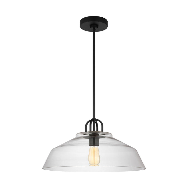 One Light Pendant<br /><span style="color:#4AB0CE;">Entrega: 4-10 dias en USA</span><br /><span style="color:#4AB0CE;font-size:60%;">PREGUNTE POR ENTREGA EN PANAMA</span><br />Collection: Payton<br />Finish: Midnight Black