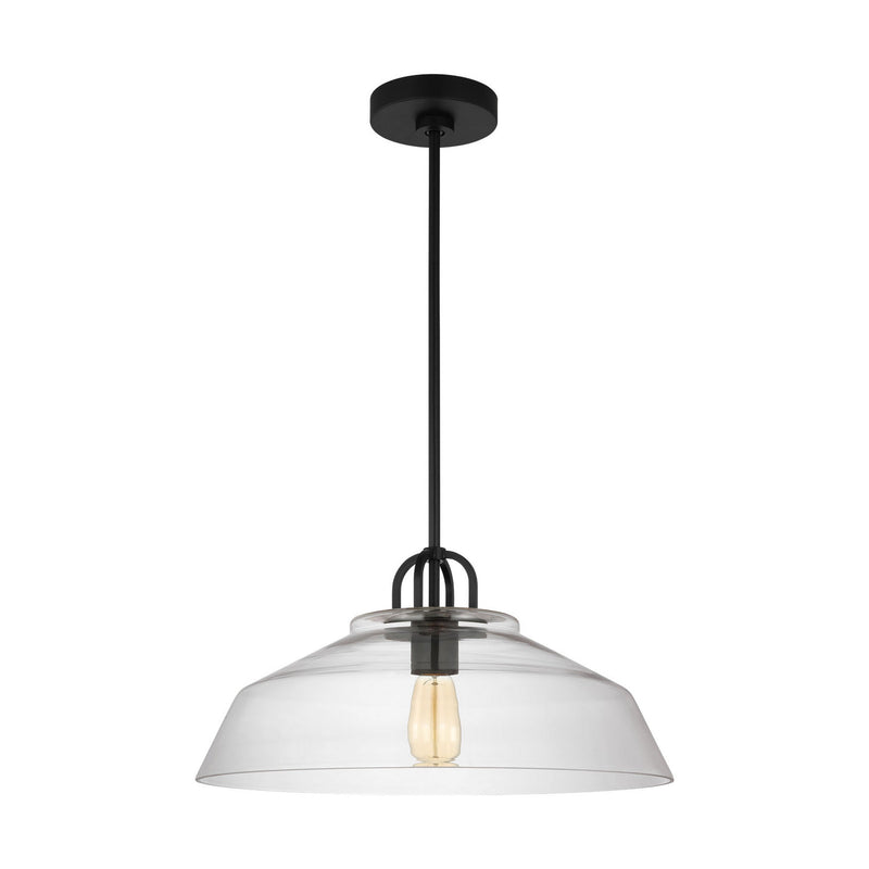 One Light Pendant<br /><span style="color:#4AB0CE;">Entrega: 4-10 dias en USA</span><br /><span style="color:#4AB0CE;font-size:60%;">PREGUNTE POR ENTREGA EN PANAMA</span><br />Collection: Payton<br />Finish: Midnight Black
