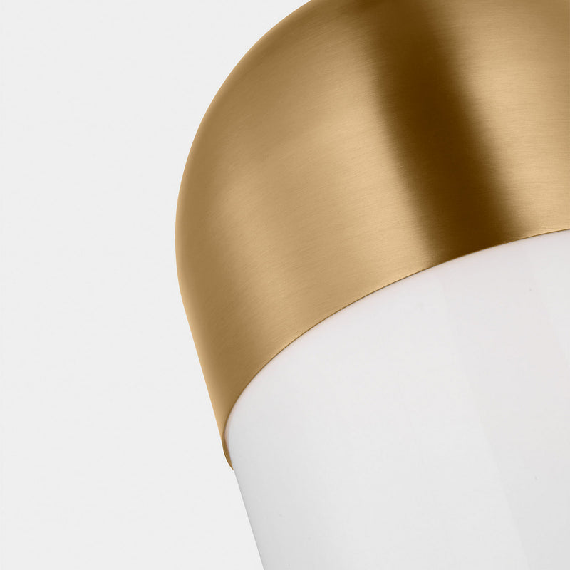 Visual Comfort Studio - DJP1141SB - One Light Pendant - Foster - Satin Brass