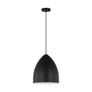 One Light Pendant<br /><span style="color:#4AB0CE;">Entrega: 4-10 dias en USA</span><br /><span style="color:#4AB0CE;font-size:60%;">PREGUNTE POR ENTREGA EN PANAMA</span><br />Collection: Huron<br />Finish: Midnight Black