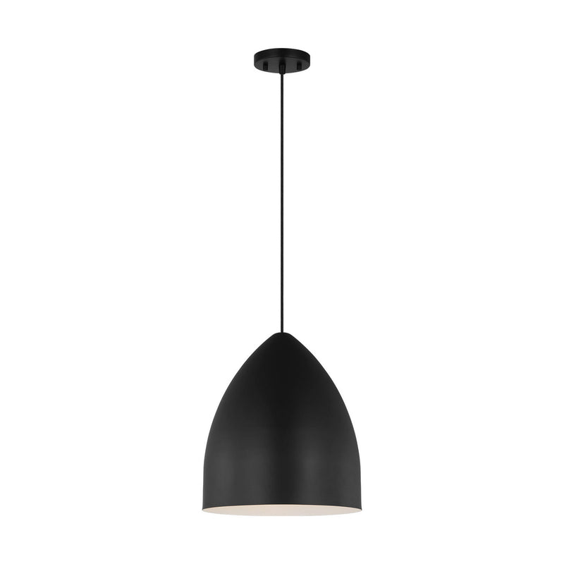 One Light Pendant<br /><span style="color:#4AB0CE;">Entrega: 4-10 dias en USA</span><br /><span style="color:#4AB0CE;font-size:60%;">PREGUNTE POR ENTREGA EN PANAMA</span><br />Collection: Huron<br />Finish: Midnight Black