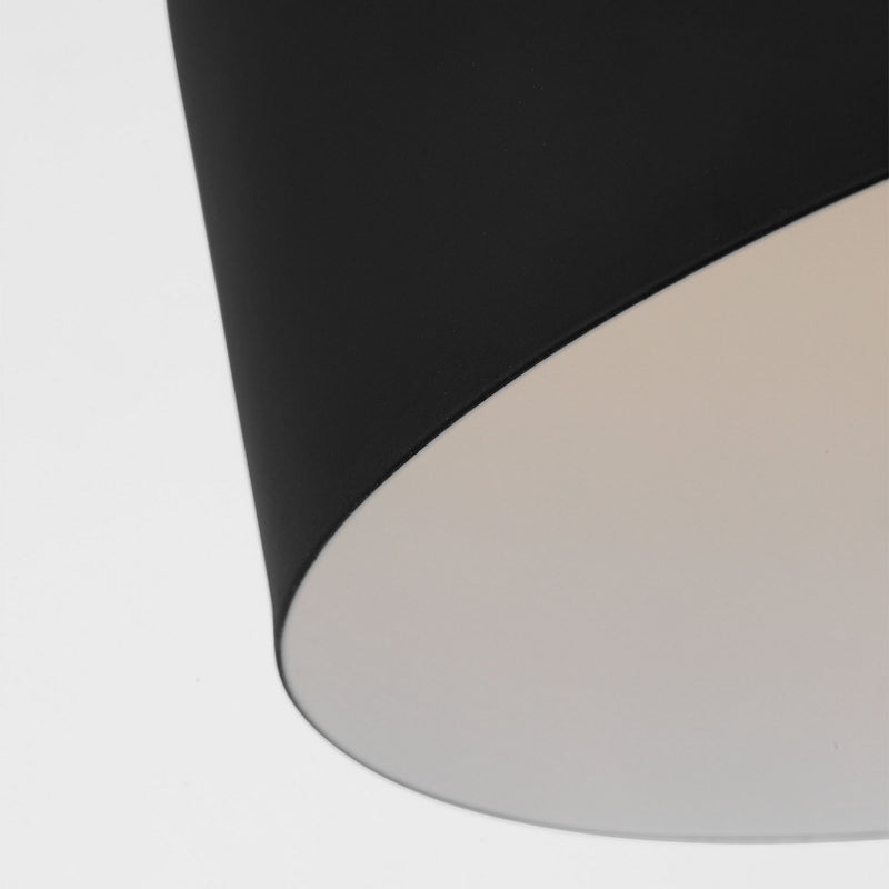 Visual Comfort Studio - DJP1151MBK - One Light Pendant - Huron - Midnight Black