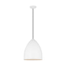 One Light Pendant<br /><span style="color:#4AB0CE;">Entrega: 4-10 dias en USA</span><br /><span style="color:#4AB0CE;font-size:60%;">PREGUNTE POR ENTREGA EN PANAMA</span><br />Collection: Huron<br />Finish: Matte White