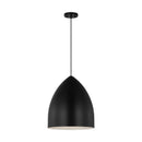 One Light Pendant<br /><span style="color:#4AB0CE;">Entrega: 4-10 dias en USA</span><br /><span style="color:#4AB0CE;font-size:60%;">PREGUNTE POR ENTREGA EN PANAMA</span><br />Collection: Huron<br />Finish: Midnight Black