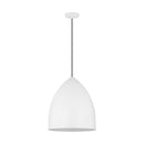 One Light Pendant<br /><span style="color:#4AB0CE;">Entrega: 4-10 dias en USA</span><br /><span style="color:#4AB0CE;font-size:60%;">PREGUNTE POR ENTREGA EN PANAMA</span><br />Collection: Huron<br />Finish: Matte White