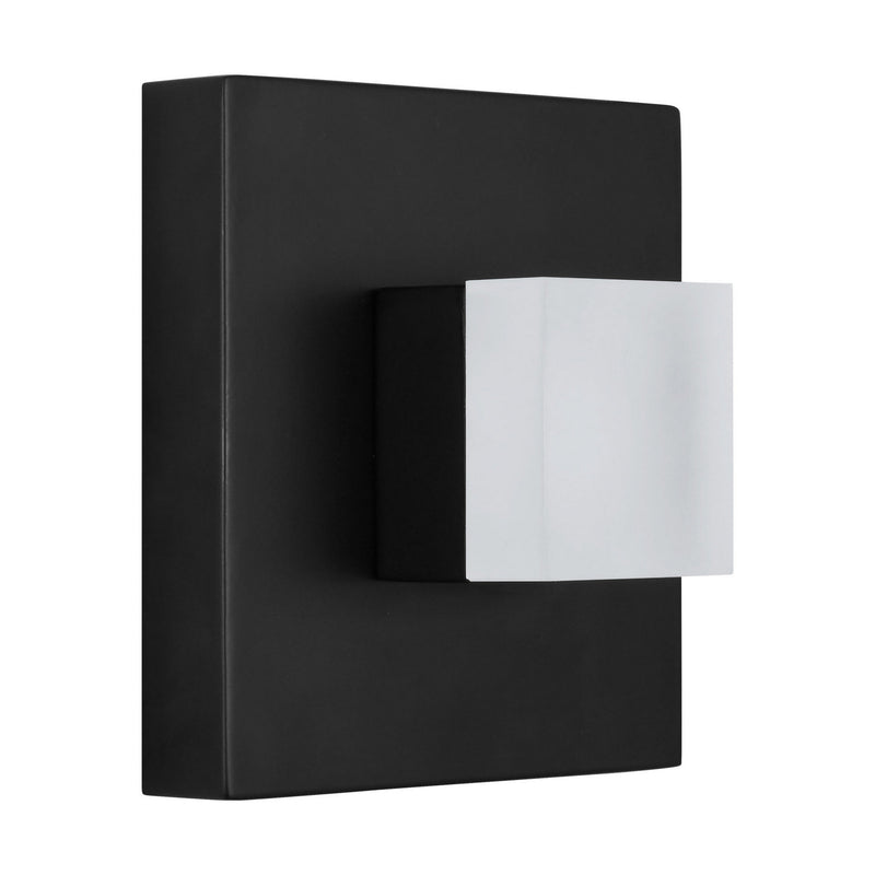 LED Wall Sconce<br /><span style="color:#4AB0CE;">Entrega: 4-10 dias en USA</span><br /><span style="color:#4AB0CE;font-size:60%;">PREGUNTE POR ENTREGA EN PANAMA</span><br />Collection: Brander<br />Finish: Midnight Black