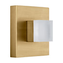 LED Wall Sconce<br /><span style="color:#4AB0CE;">Entrega: 4-10 dias en USA</span><br /><span style="color:#4AB0CE;font-size:60%;">PREGUNTE POR ENTREGA EN PANAMA</span><br />Collection: Brander<br />Finish: Satin Brass