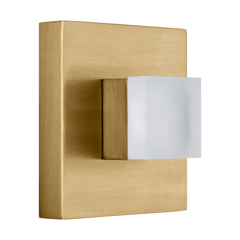 LED Wall Sconce<br /><span style="color:#4AB0CE;">Entrega: 4-10 dias en USA</span><br /><span style="color:#4AB0CE;font-size:60%;">PREGUNTE POR ENTREGA EN PANAMA</span><br />Collection: Brander<br />Finish: Satin Brass