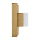 LED Wall Sconce<br /><span style="color:#4AB0CE;">Entrega: 4-10 dias en USA</span><br /><span style="color:#4AB0CE;font-size:60%;">PREGUNTE POR ENTREGA EN PANAMA</span><br />Collection: Brander<br />Finish: Satin Brass