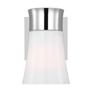 One Light Vanity<br /><span style="color:#4AB0CE;">Entrega: 4-10 dias en USA</span><br /><span style="color:#4AB0CE;font-size:60%;">PREGUNTE POR ENTREGA EN PANAMA</span><br />Collection: Roy<br />Finish: Chrome