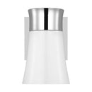 One Light Vanity<br /><span style="color:#4AB0CE;">Entrega: 4-10 dias en USA</span><br /><span style="color:#4AB0CE;font-size:60%;">PREGUNTE POR ENTREGA EN PANAMA</span><br />Collection: Roy<br />Finish: Chrome