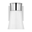 One Light Vanity<br /><span style="color:#4AB0CE;">Entrega: 4-10 dias en USA</span><br /><span style="color:#4AB0CE;font-size:60%;">PREGUNTE POR ENTREGA EN PANAMA</span><br />Collection: Roy<br />Finish: Chrome
