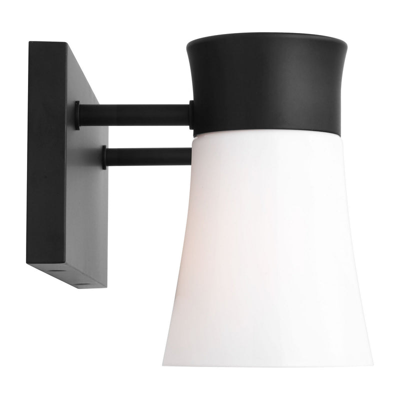 Two Light Vanity<br /><span style="color:#4AB0CE;">Entrega: 4-10 dias en USA</span><br /><span style="color:#4AB0CE;font-size:60%;">PREGUNTE POR ENTREGA EN PANAMA</span><br />Collection: Roy<br />Finish: Midnight Black
