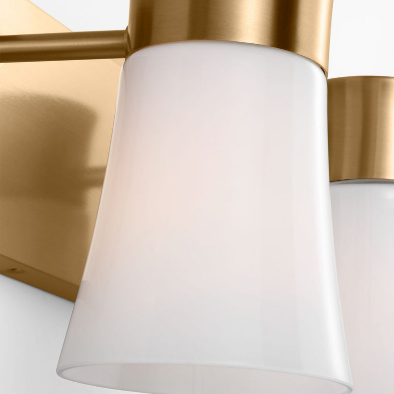 Visual Comfort Studio - DJV1083SB - Three Light Vanity - Roy - Satin Brass