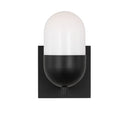 One Light Vanity<br /><span style="color:#4AB0CE;">Entrega: 4-10 dias en USA</span><br /><span style="color:#4AB0CE;font-size:60%;">PREGUNTE POR ENTREGA EN PANAMA</span><br />Collection: Foster<br />Finish: Midnight Black