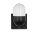 One Light Vanity<br /><span style="color:#4AB0CE;">Entrega: 4-10 dias en USA</span><br /><span style="color:#4AB0CE;font-size:60%;">PREGUNTE POR ENTREGA EN PANAMA</span><br />Collection: Foster<br />Finish: Midnight Black