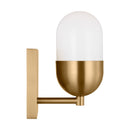 One Light Vanity<br /><span style="color:#4AB0CE;">Entrega: 4-10 dias en USA</span><br /><span style="color:#4AB0CE;font-size:60%;">PREGUNTE POR ENTREGA EN PANAMA</span><br />Collection: Foster<br />Finish: Satin Brass