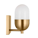 Two Light Vanity<br /><span style="color:#4AB0CE;">Entrega: 4-10 dias en USA</span><br /><span style="color:#4AB0CE;font-size:60%;">PREGUNTE POR ENTREGA EN PANAMA</span><br />Collection: Foster<br />Finish: Satin Brass
