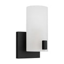 One Light Vanity<br /><span style="color:#4AB0CE;">Entrega: 4-10 dias en USA</span><br /><span style="color:#4AB0CE;font-size:60%;">PREGUNTE POR ENTREGA EN PANAMA</span><br />Collection: Rhode<br />Finish: Midnight Black