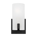 One Light Vanity<br /><span style="color:#4AB0CE;">Entrega: 4-10 dias en USA</span><br /><span style="color:#4AB0CE;font-size:60%;">PREGUNTE POR ENTREGA EN PANAMA</span><br />Collection: Rhode<br />Finish: Midnight Black