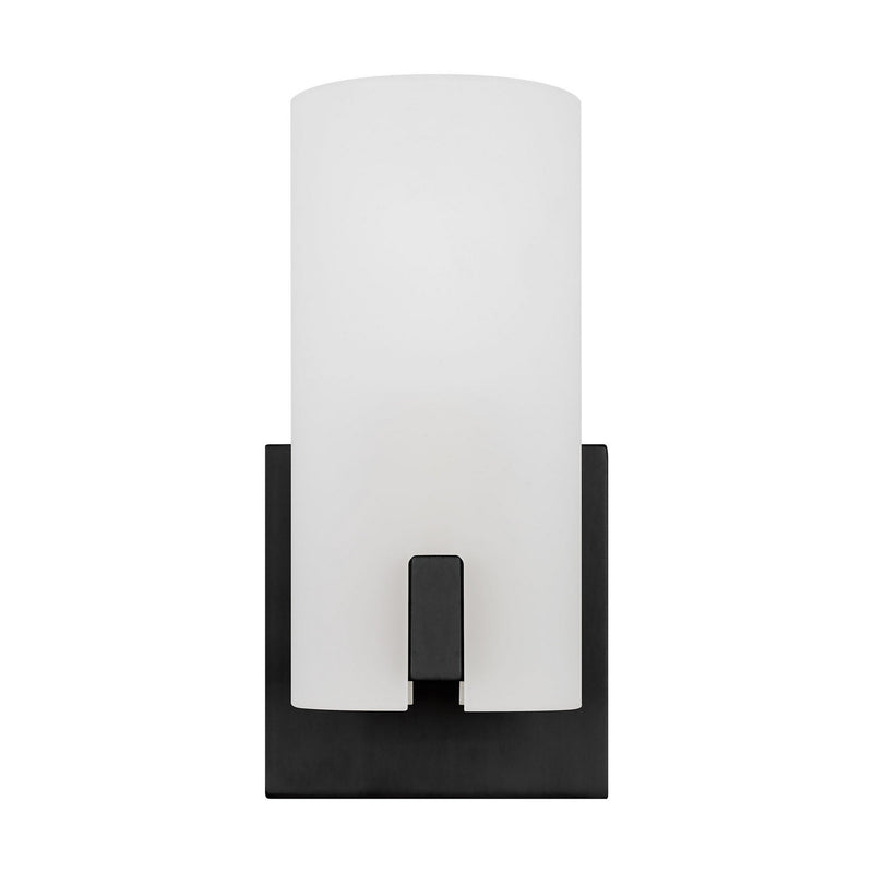 One Light Vanity<br /><span style="color:#4AB0CE;">Entrega: 4-10 dias en USA</span><br /><span style="color:#4AB0CE;font-size:60%;">PREGUNTE POR ENTREGA EN PANAMA</span><br />Collection: Rhode<br />Finish: Midnight Black