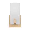 One Light Vanity<br /><span style="color:#4AB0CE;">Entrega: 2-3 semanas en USA</span><br /><span style="color:#4AB0CE;font-size:60%;">PREGUNTE POR ENTREGA EN PANAMA</span><br />Collection: Rhode<br />Finish: Satin Brass