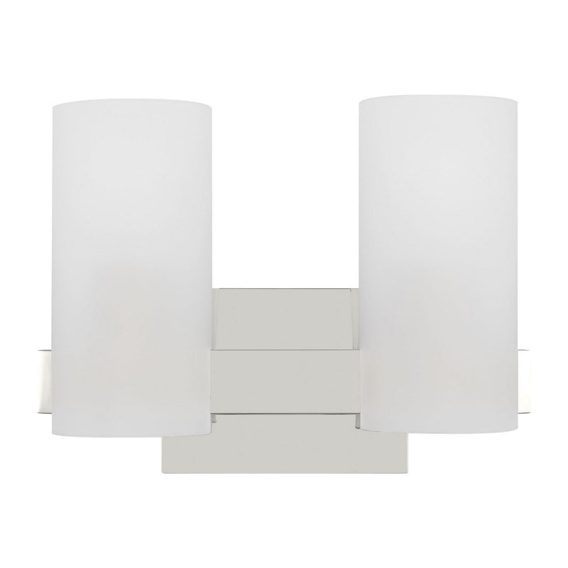 Two Light Vanity<br /><span style="color:#4AB0CE;">Entrega: 4-10 dias en USA</span><br /><span style="color:#4AB0CE;font-size:60%;">PREGUNTE POR ENTREGA EN PANAMA</span><br />Collection: Rhode<br />Finish: Chrome