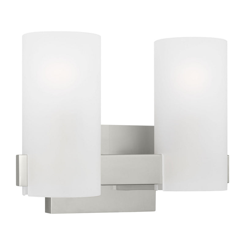 Two Light Vanity<br /><span style="color:#4AB0CE;">Entrega: 4-10 dias en USA</span><br /><span style="color:#4AB0CE;font-size:60%;">PREGUNTE POR ENTREGA EN PANAMA</span><br />Collection: Rhode<br />Finish: Chrome