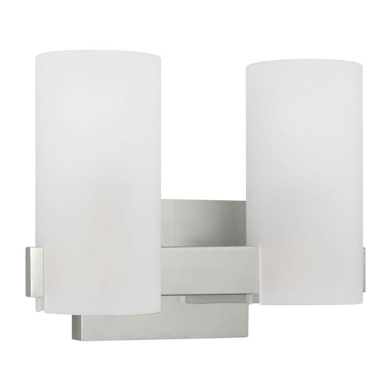 Two Light Vanity<br /><span style="color:#4AB0CE;">Entrega: 4-10 dias en USA</span><br /><span style="color:#4AB0CE;font-size:60%;">PREGUNTE POR ENTREGA EN PANAMA</span><br />Collection: Rhode<br />Finish: Chrome