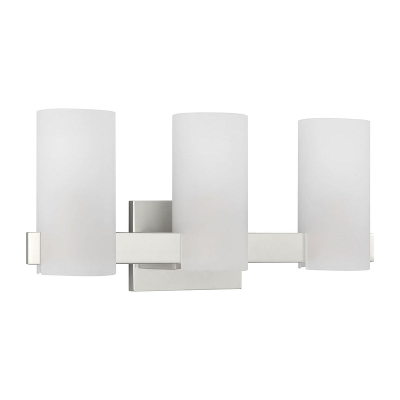 Three Light Vanity<br /><span style="color:#4AB0CE;">Entrega: 4-10 dias en USA</span><br /><span style="color:#4AB0CE;font-size:60%;">PREGUNTE POR ENTREGA EN PANAMA</span><br />Collection: Rhode<br />Finish: Chrome