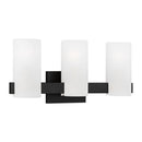 Three Light Vanity<br /><span style="color:#4AB0CE;">Entrega: 4-10 dias en USA</span><br /><span style="color:#4AB0CE;font-size:60%;">PREGUNTE POR ENTREGA EN PANAMA</span><br />Collection: Rhode<br />Finish: Midnight Black