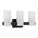 Three Light Vanity<br /><span style="color:#4AB0CE;">Entrega: 4-10 dias en USA</span><br /><span style="color:#4AB0CE;font-size:60%;">PREGUNTE POR ENTREGA EN PANAMA</span><br />Collection: Rhode<br />Finish: Midnight Black