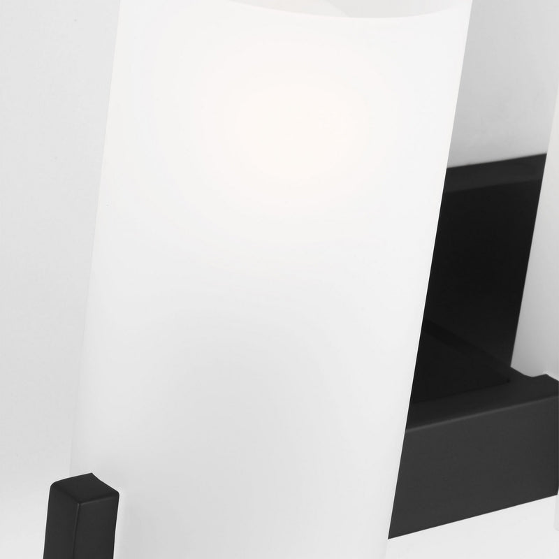 Visual Comfort Studio - DJV1103MBK - Three Light Vanity - Rhode - Midnight Black