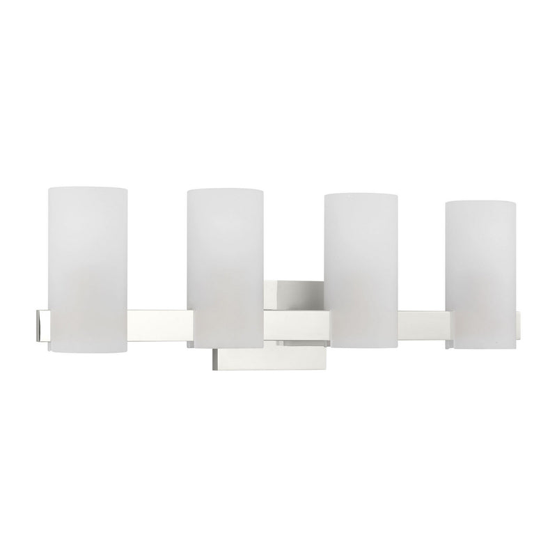 Four Light Vanity<br /><span style="color:#4AB0CE;">Entrega: 4-10 dias en USA</span><br /><span style="color:#4AB0CE;font-size:60%;">PREGUNTE POR ENTREGA EN PANAMA</span><br />Collection: Rhode<br />Finish: Chrome