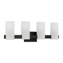 Four Light Vanity<br /><span style="color:#4AB0CE;">Entrega: 4-10 dias en USA</span><br /><span style="color:#4AB0CE;font-size:60%;">PREGUNTE POR ENTREGA EN PANAMA</span><br />Collection: Rhode<br />Finish: Midnight Black