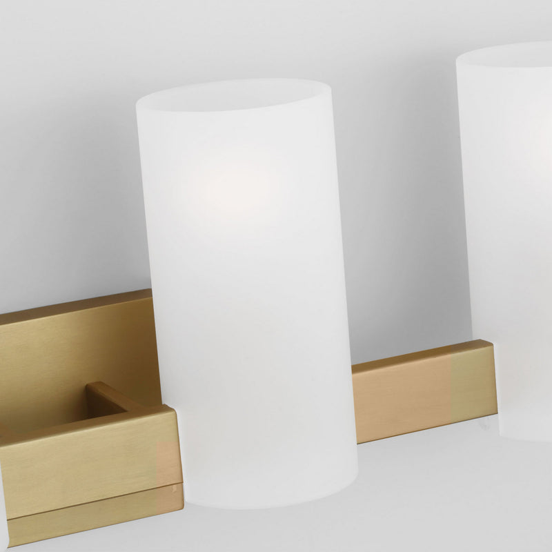 Visual Comfort Studio - DJV1104SB - Four Light Vanity - Rhode - Satin Brass