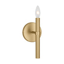 One Light Wall Sconce<br /><span style="color:#4AB0CE;">Entrega: 4-10 dias en USA</span><br /><span style="color:#4AB0CE;font-size:60%;">PREGUNTE POR ENTREGA EN PANAMA</span><br />Collection: Manor<br />Finish: Satin Brass